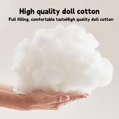 High-quality doll cotton for dog toys, soft and durable filling.