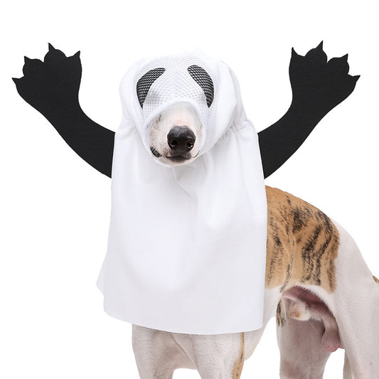 Pet Halloween Ghost Dog Costume